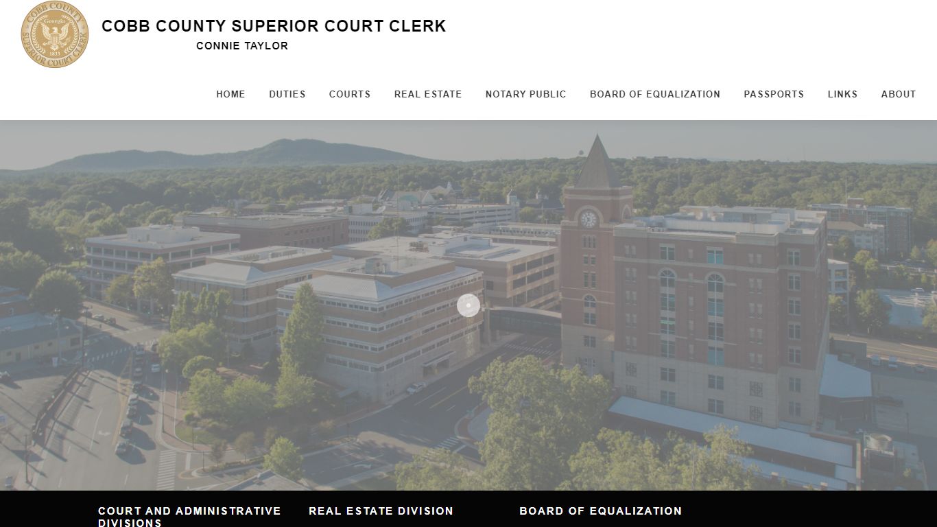 Cobb County Superior Court Clerk – Connie Taylor